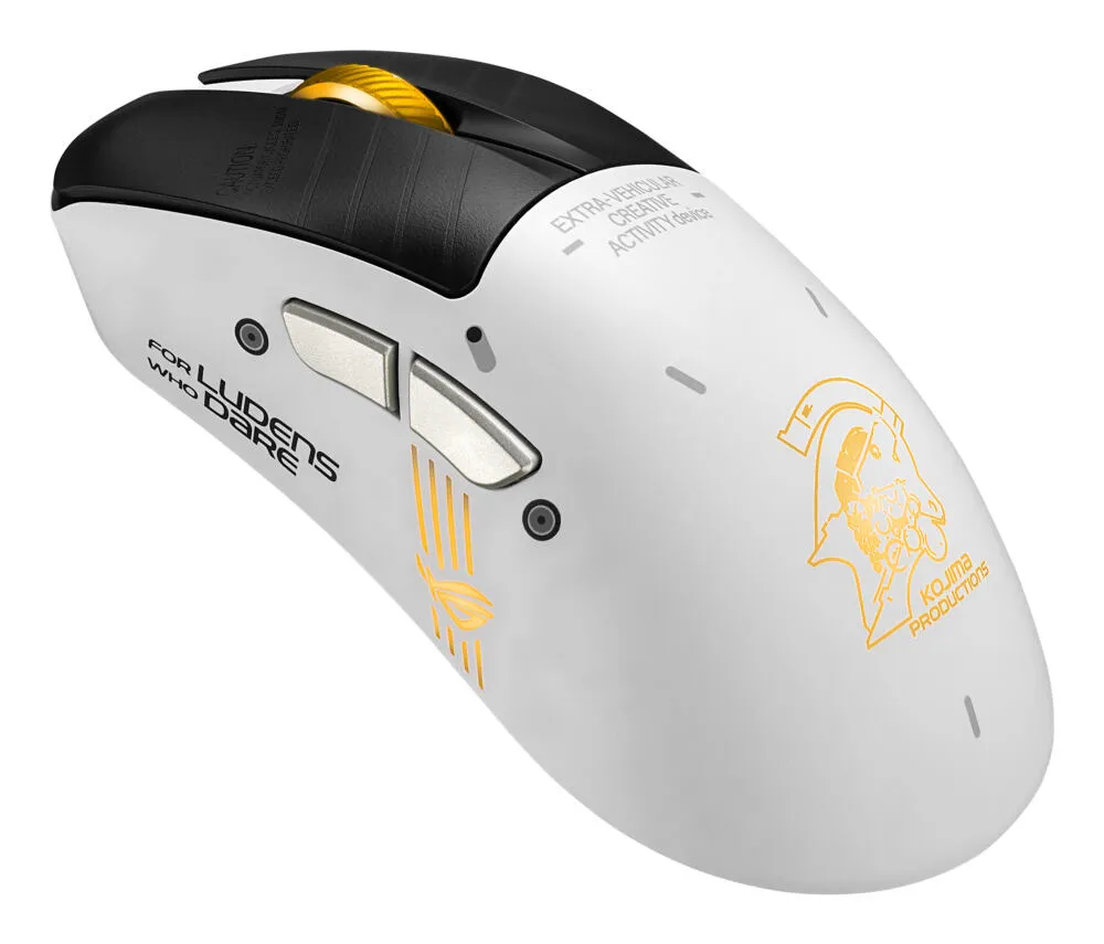 ASUS ROG Keris II Origin-KJP Oyun sağ-el RF Wireless + Bluetooth + USB Type-A Optik 42000 DPI Kablosuz Mouse Thumbnail 3