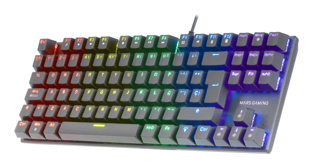 Mars Gaming MK80 MK80BRFR Mekanik RGB Oyuncu Klavyesi Thumbnail 1