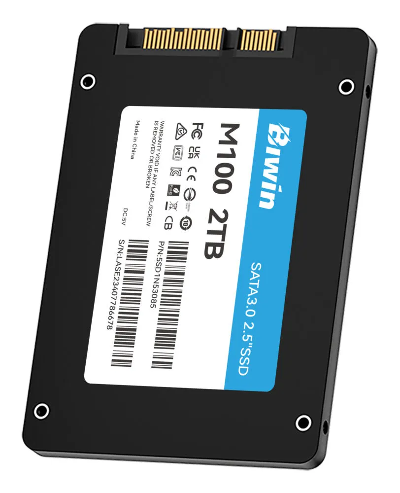 Biwin M100 BM100NN02TB-RGX 2 TB 2.5" SSD Thumbnail 10
