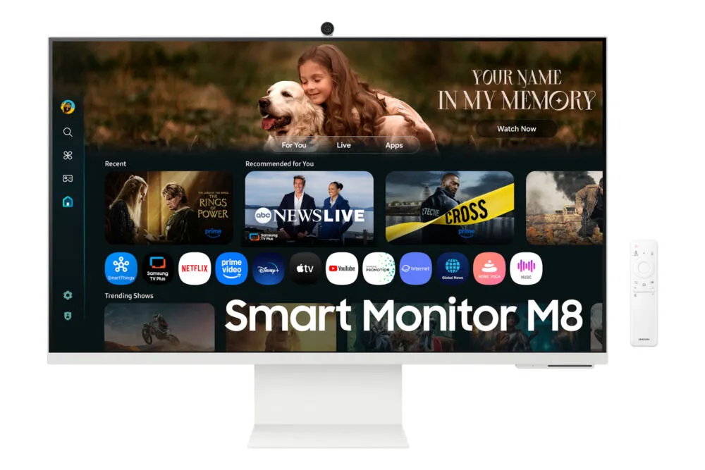 Samsung M8 LS32FM801ULXZX PC düz Monitör Monitörle