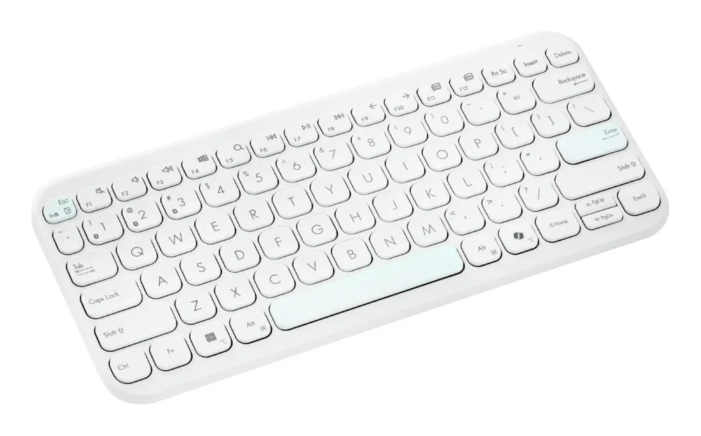 ASUS Marshmallow Keyboard KW100 90XB0880-BKB4F0 Kablosuz Klavye Thumbnail 1
