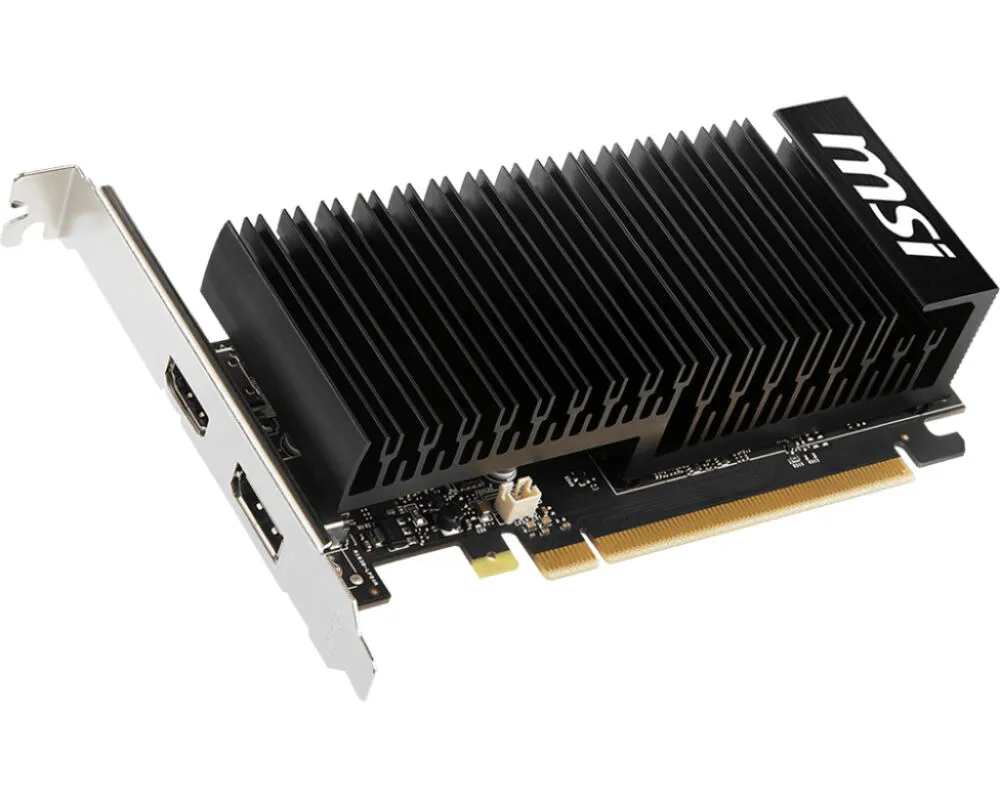 MSI GeForce GT 1030 4GHD4 LP OC 4 GB GDDR4 Ekran Kartı Thumbnail 3