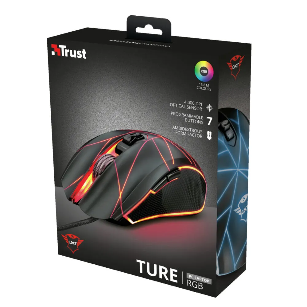 Trust GXT 160 Ture 22332 4000 DPI Oyuncu Faresi Thumbnail 9
