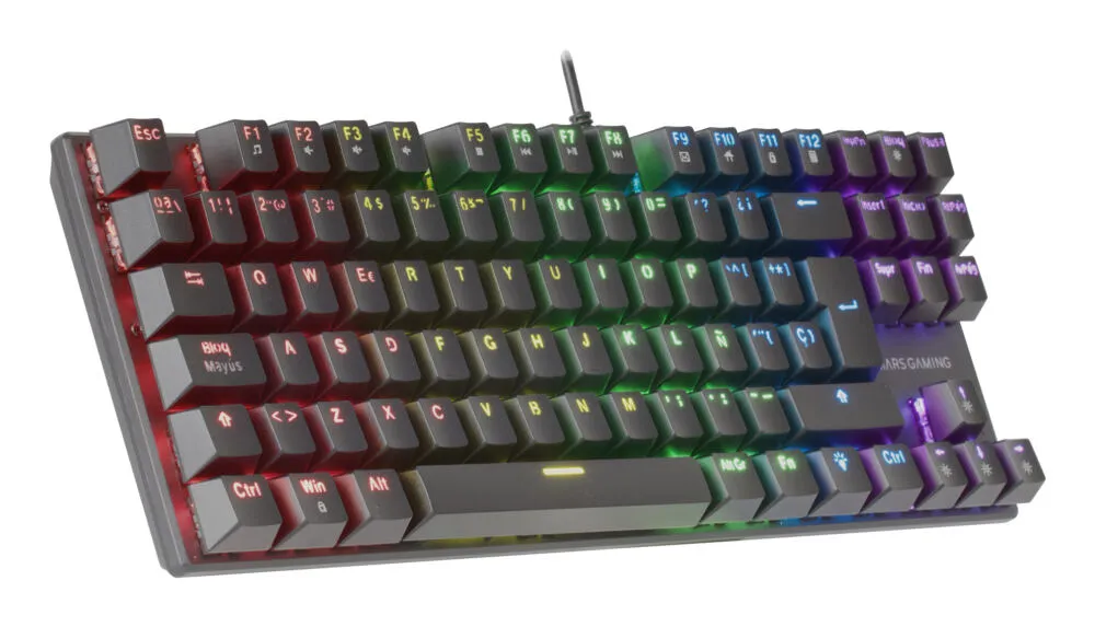 Mars Gaming MK80 MK80BRIT Mekanik RGB Oyuncu Klavyesi Thumbnail 5