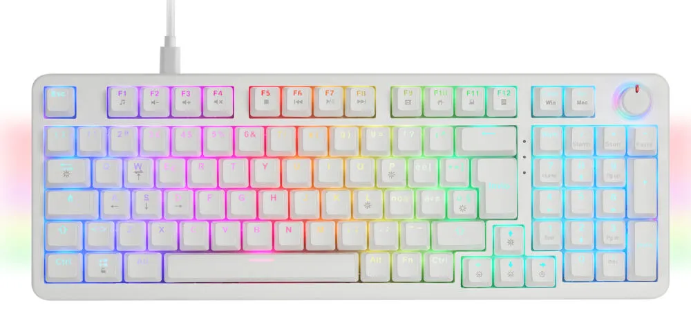 Mars Gaming MKPROWYIT Mekanik RGB Oyuncu Klavyesi Thumbnail 1