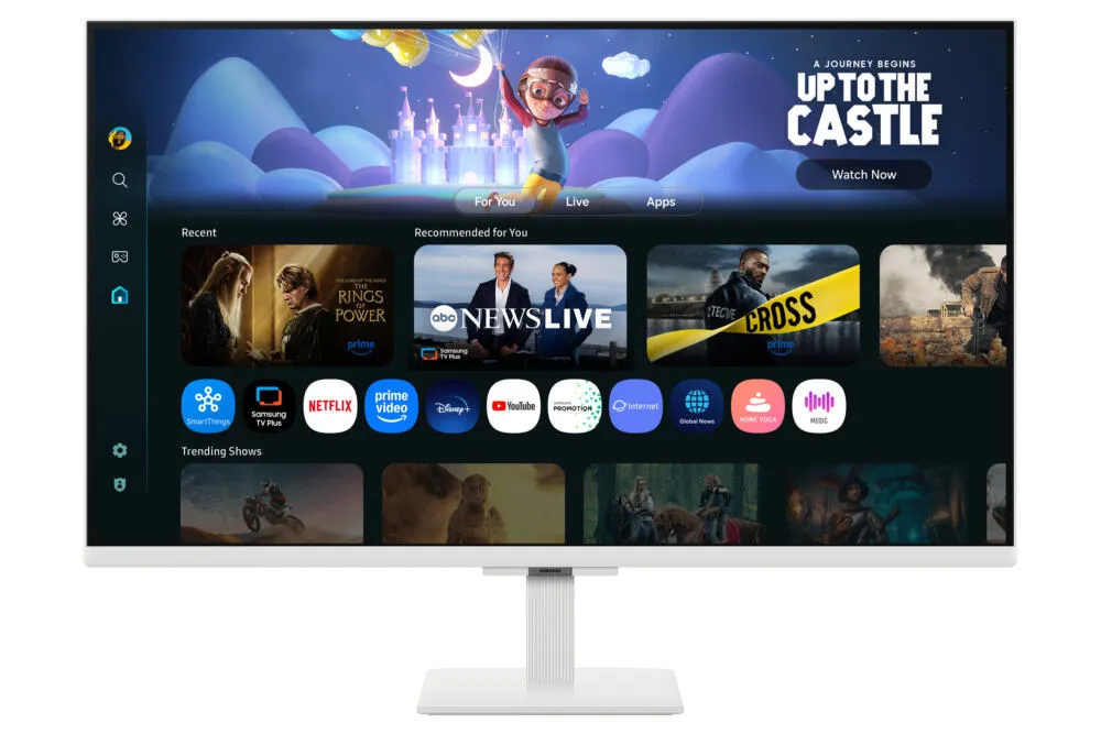 Samsung Smart M50F LS32FM501EUXEN 32 inç Full HD VA Monitör Thumbnail 2