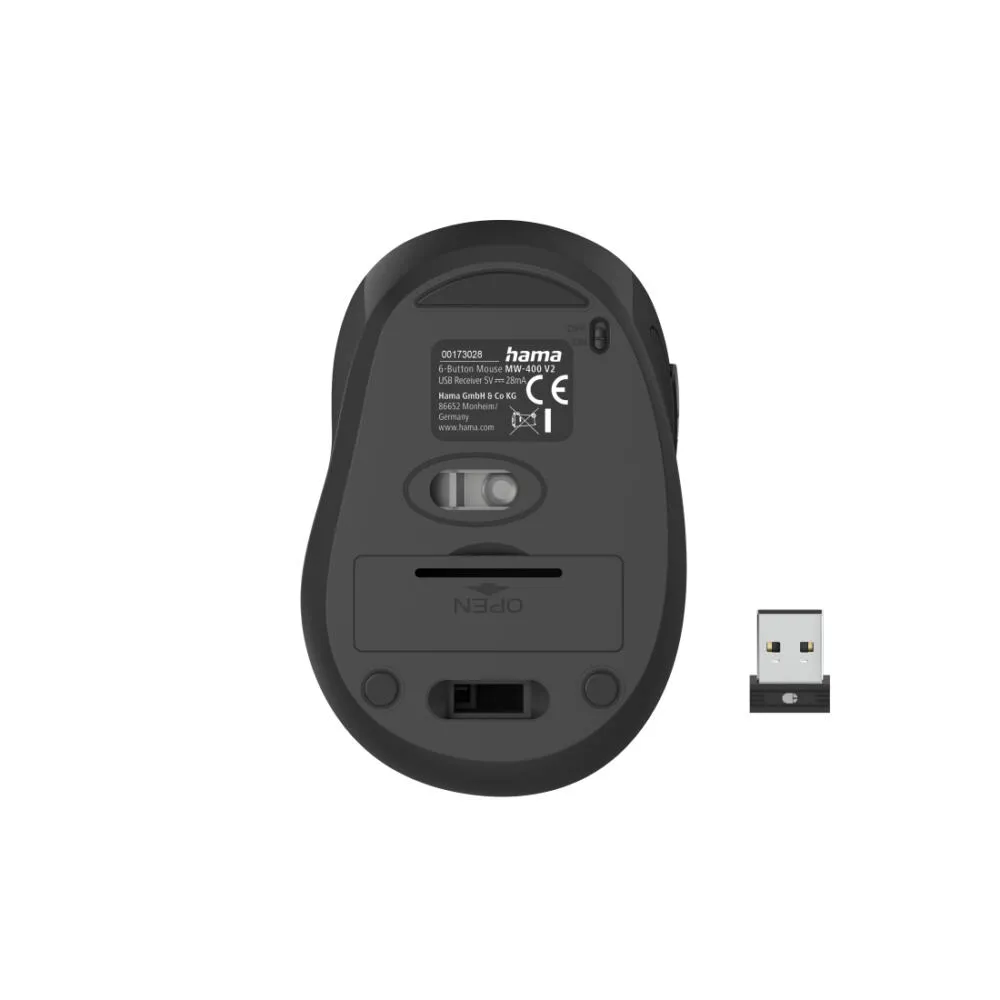 Hama MW-400 V2 00173028 1600 DPI Kablosuz Mouse Thumbnail 4