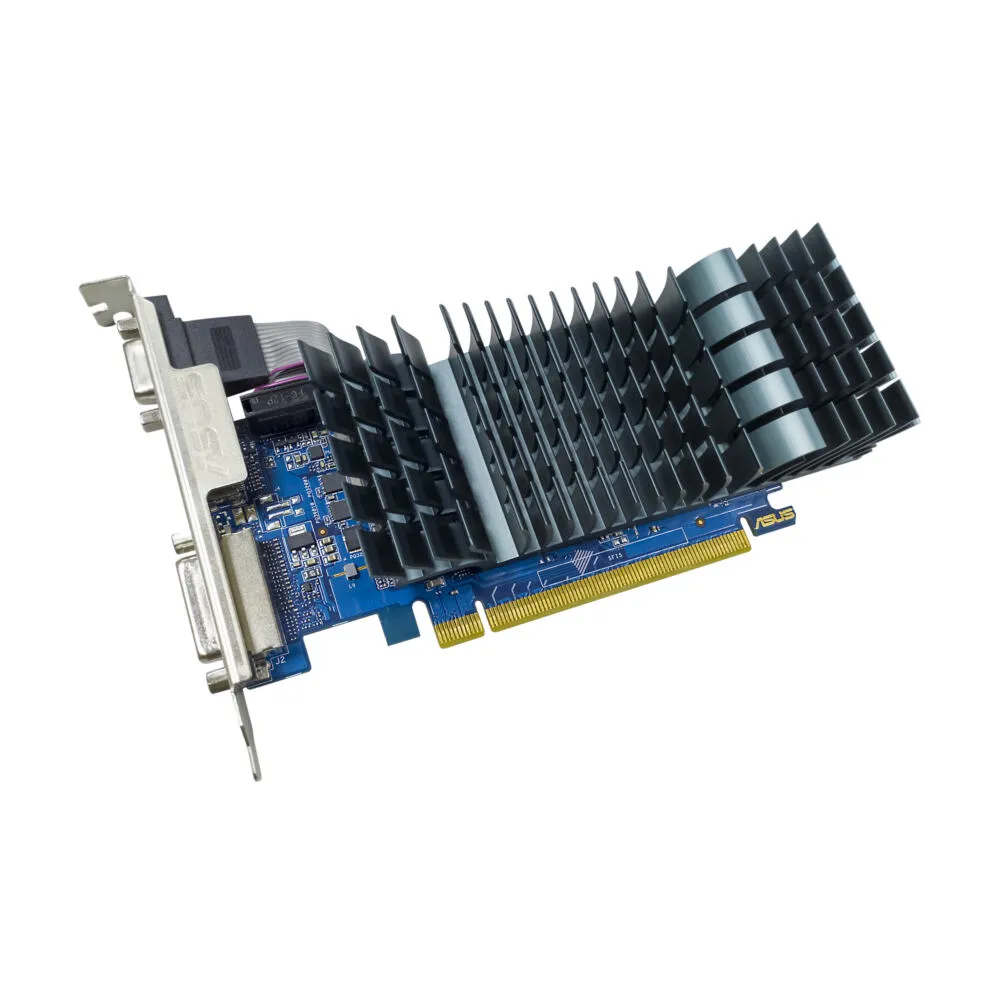 ASUS GT710-SL-2GD5-BRK-EVO 90YV0ALA-M0NA00 2 GB GDDR5 Ekran Kartı Thumbnail 1
