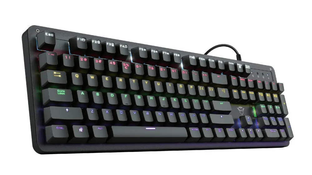 Trust GXT 863 Mazz 24348 Mekanik RGB Oyuncu Klavyesi Thumbnail 3
