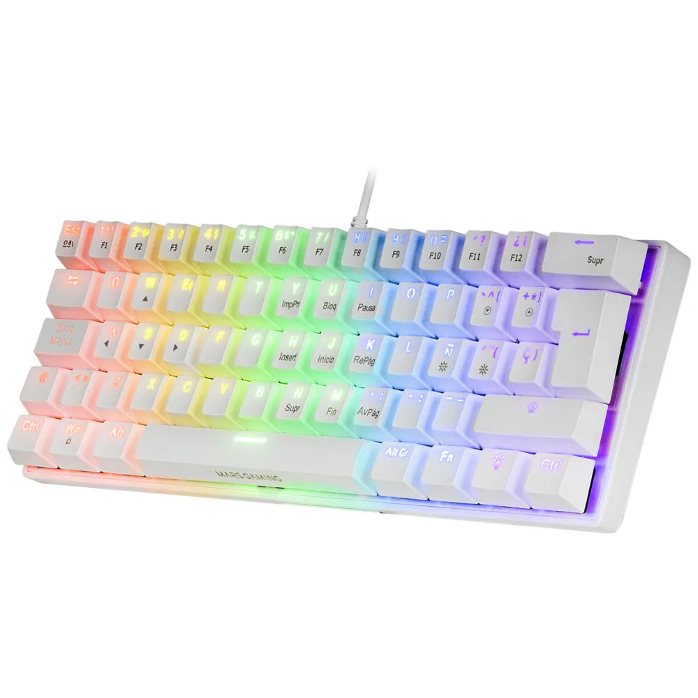 Mars Gaming MK60 MK60WBES Mekanik RGB Oyuncu Klavyesi Thumbnail 2