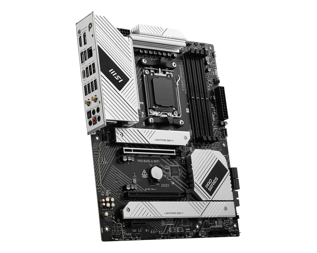 MSI PRO B650-A WIFI AM5 4x DDR5 3x M.2 ATX Anakart Thumbnail 5