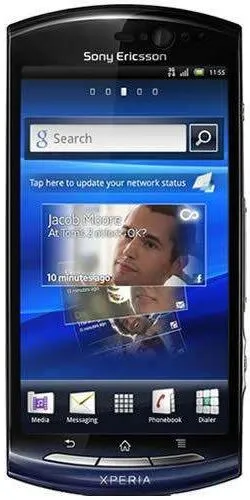 Sony Xperia neo V 9,4 cm (3.7") Tek SIM Android 2.3 3G Micro-USB B 0,5 GB 1 GB Mavi Akıllı Telefon