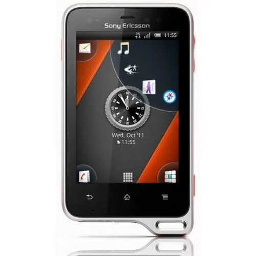 Sony Xperia active 7,62 cm (3") Tek SIM Android 2.3 3G Micro-USB B 0,5 GB 1 GB Siyah, Turuncu Akıllı Telefon Thumbnail 0
