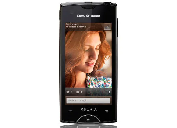 Sony Xperia ray 8,38 cm (3.3") Tek SIM Android 2.3 3G Micro-USB B 0,5 GB Siyah Akıllı Telefon