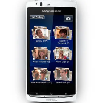 Sony Xperia arc 10,7 cm (4.2") Tek SIM Android 2.3 3G Micro-USB B 0,5 GB 1 GB Beyaz Akıllı Telefon