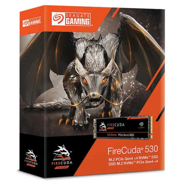 Seagate FireCuda 530 1 TB M.2 PCI Express 4.0 NVMe 3D TLC NAND SSD Thumbnail 2