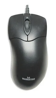 Manhattan MJ1 Ofis PS/2 İztopu 480 DPI Optik Mouse Thumbnail 2