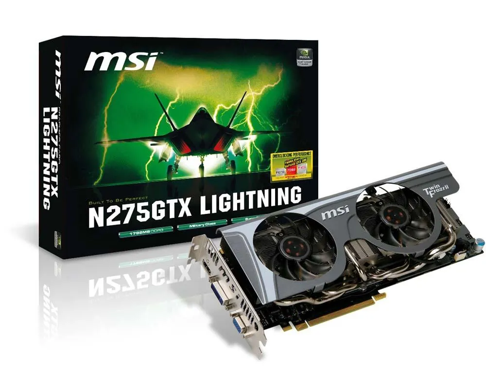MSI LIGHTNING N275GTX- NVIDIA GeForce GTX 275 1,75 GB GDDR3 Ekran Kartı
