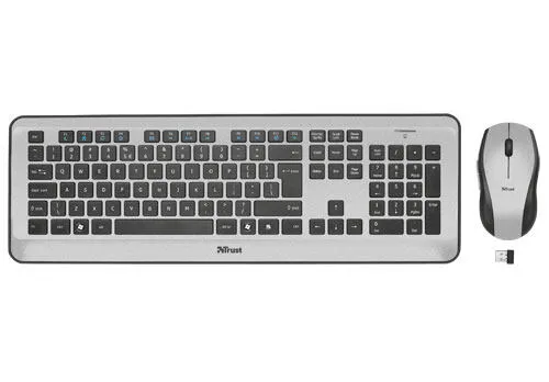 Trust Silhouette Wireless Deskset CZ 17882 Klavye & Mouse Seti Thumbnail 2