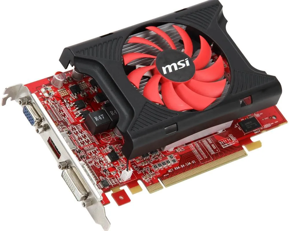 MSI R6670-MD1GD3 1 GB Radeon HD6670 GDDR3 Ekran Kartı Thumbnail 1
