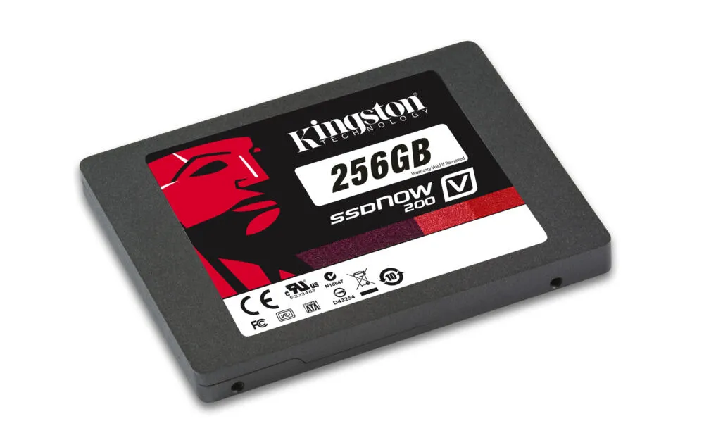 Kingston Technology SSDNow V200 256 GB SV200S3/256G 2.5" SSD Thumbnail 1