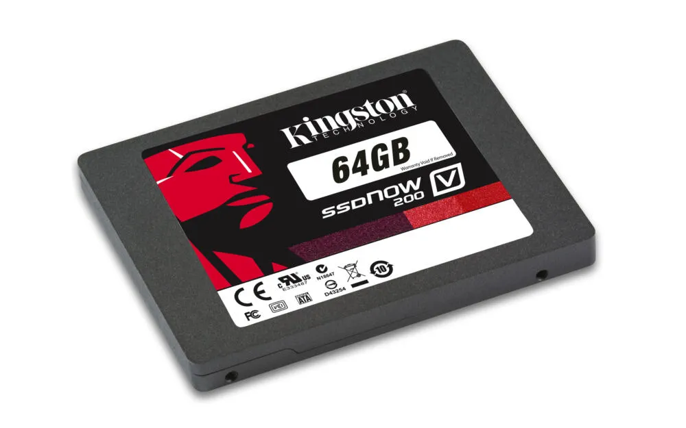 Kingston Technology SSDNow V200 64 GB SV200S37A/64G 2.5" SSD Thumbnail 2
