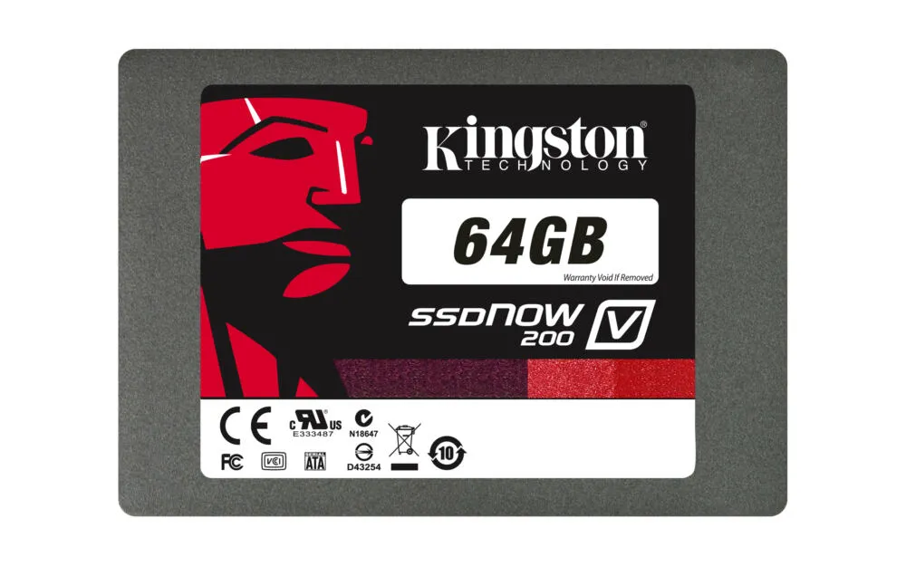 Kingston Technology SSDNow V200 Notebook upg. kit 64 GB SV200S3N7A/64G 2.5" SSD Thumbnail 4