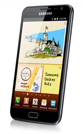 Samsung GT-N7000 2500 mAh GT-N7000ZBAXEZ Mavi Akıllı Telefon Thumbnail 2