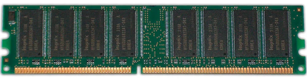 HP PC3200 256MB DE466G 25 GB 400 MHz DIMM RAM Bellek Thumbnail 2