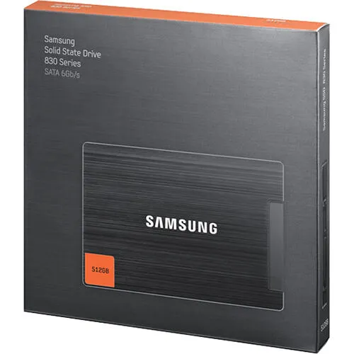 Samsung 830 Series 512 GB MZ-7PC512B/WW 2.5" SSD Thumbnail 5