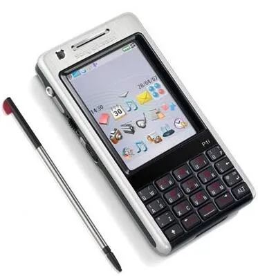 Sony P1i, Silver Black 6,6 cm (2.6") Symbian OS Gümüş Akıllı Telefon
