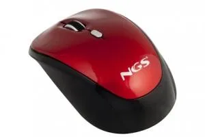 NGS Roly Red Ofis İki elini de kullanabilen RF kablosuz Optik 1600 DPI Mouse Fare