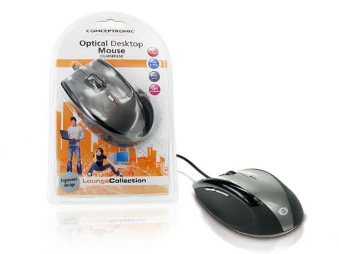 Conceptronic Optical 5-Button Desktop Mouse CLLM5BDESK Thumbnail 2