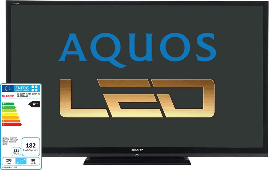Sharp LC-80LE645E 80 inç 100Hz Full HD TV Thumbnail 4