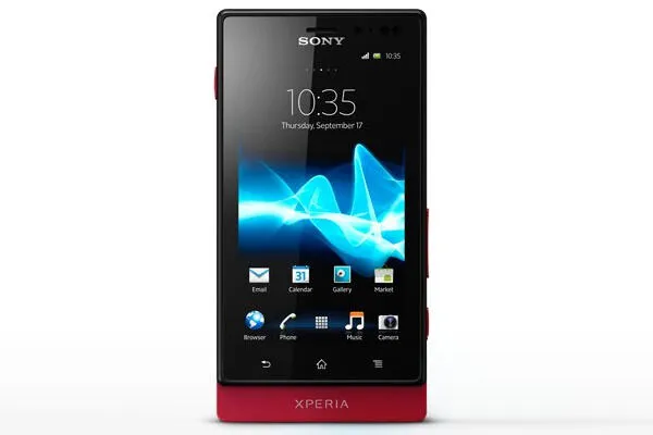 Sony Xperia sola 9,4 cm (3.7") Tek SIM Android 2.3 3G Micro-USB B 0,5 GB 8 GB 1320 mAh Kırmızı Akıllı Telefon