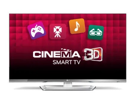 LG 47" Cinema 3D Smart Full HD kalitesi Wi-Fi Beyaz TV Televizyon (TV)