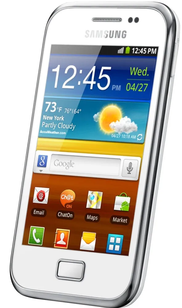 Samsung Plus 3 GB GT-S7500CWANEE Beyaz Akıllı Telefon Thumbnail 1