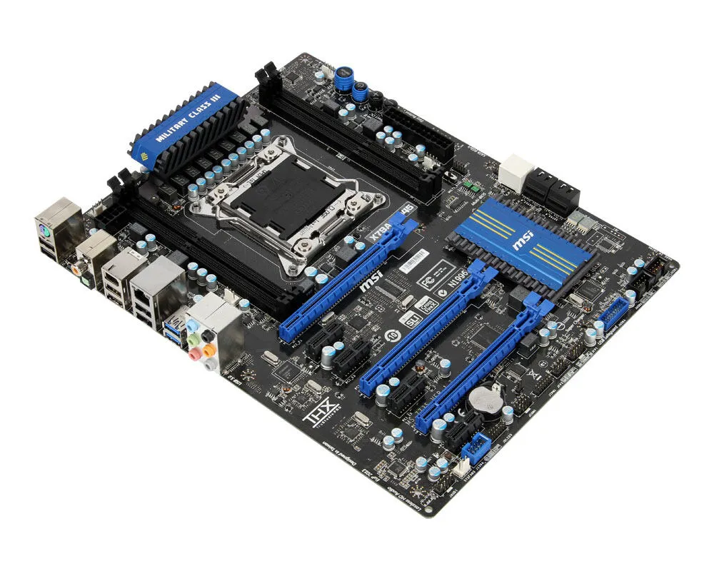 MSI X79A-GD45 601-7735-010 LGA1155 4x DDR3 ATX Anakart Thumbnail 3