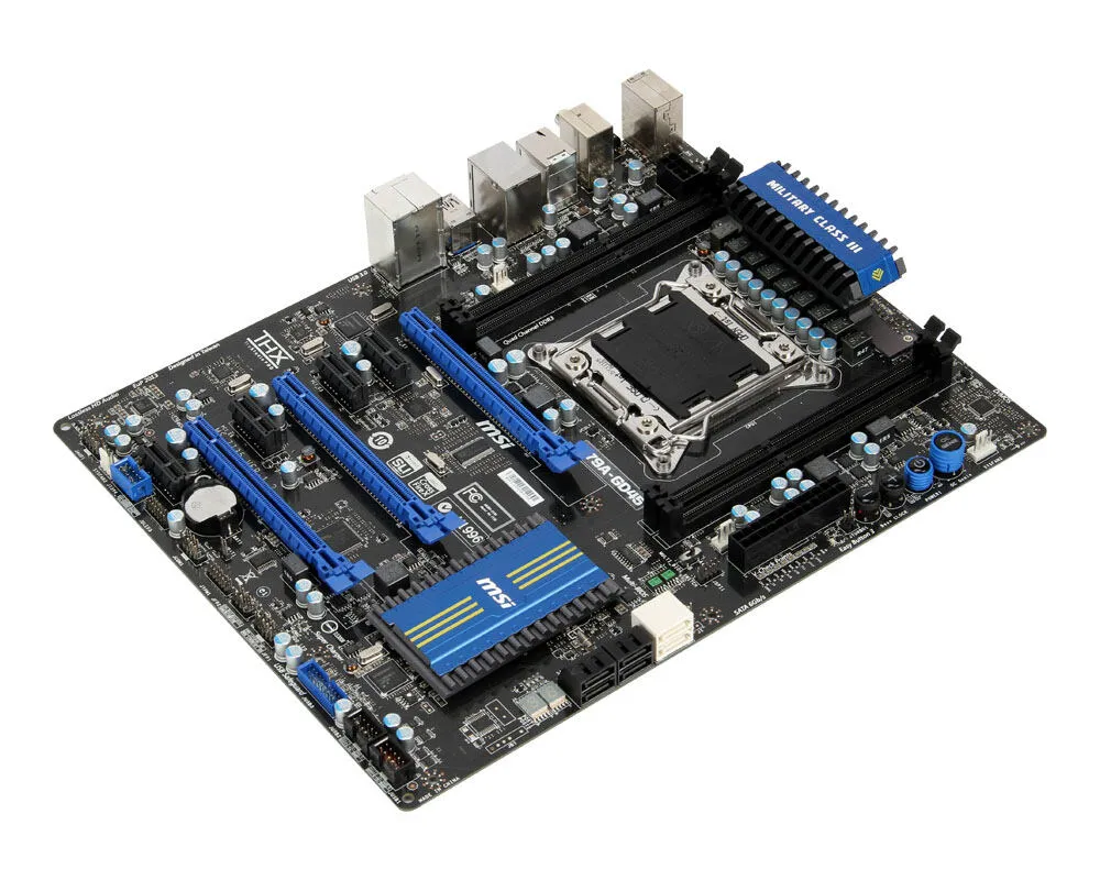 MSI X79A-GD45 601-7735-010 LGA1155 4x DDR3 ATX Anakart Thumbnail 1