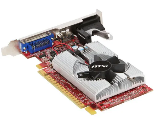 MSI N610GT-MD2GD3/LP 2 GB GDDR3 Ekran Kartı Thumbnail 4
