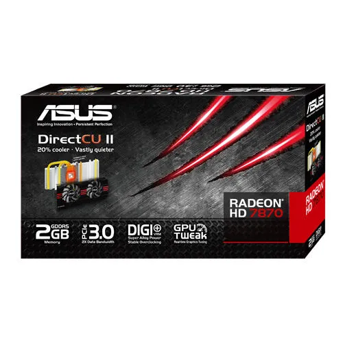 ASUS HD7870-DC2-2GD5-V2 2 GB GDDR5 Ekran Kartı Thumbnail 3