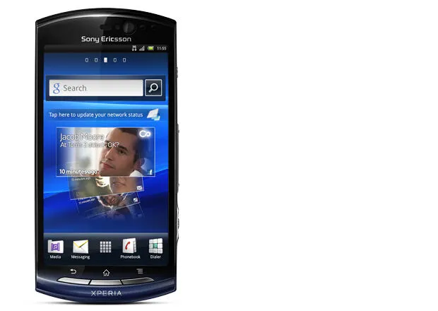Sony Xperia neo V 9,4 cm (3.7") Tek SIM Android 2.3 3G Micro-USB A 0,5 GB 1 GB 1500 mAh Mavi Akıllı Telefon
