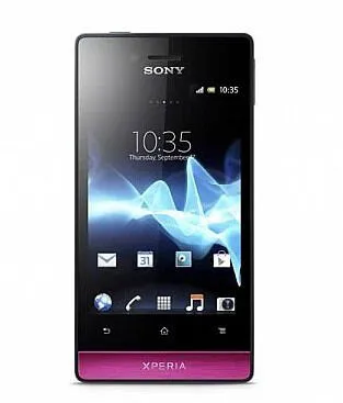 Sony Xperia miro 8,89 cm (3.5") Tek SIM Android 4.0 3G Micro-USB A 0,5 GB 4 GB Siyah, Pembe Akıllı Telefon