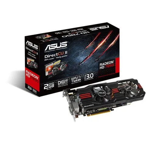 ASUS HD7850-DC2-2GD5-V2 2 GB GDDR5 Ekran Kartı Thumbnail 6