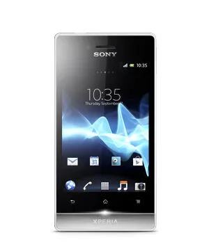 Sony Xperia miro 8,89 cm (3.5") Tek SIM Android 4.0 3G Micro-USB A 0,5 GB 4 GB 1500 mAh Beyaz Akıllı Telefon