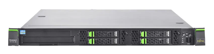Fujitsu PRIMERGY RX100 S7 + Windows Server 2008 R2 SP1 Datacenter 2CPU sunucu 1 TB Yatay (1U) Intel® Xeon® E3 V2 İşlemci Ailesi E3-1220V2 3,1 GHz 8 GB DDR3-SDRAM 450 W