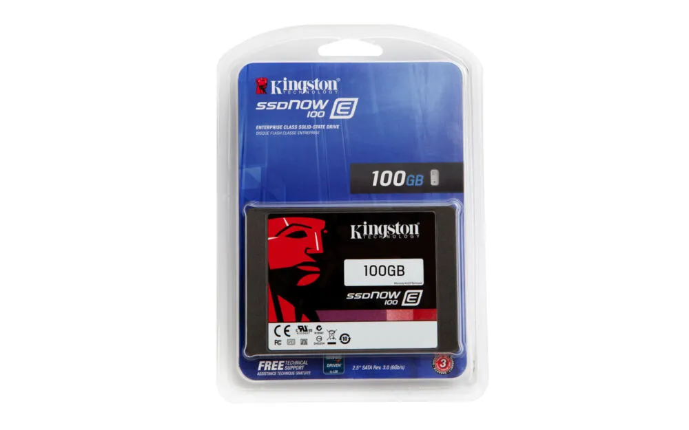 Kingston Technology SSDNow E100 100 GB SE100S37/100G 2.5" SSD Thumbnail 4