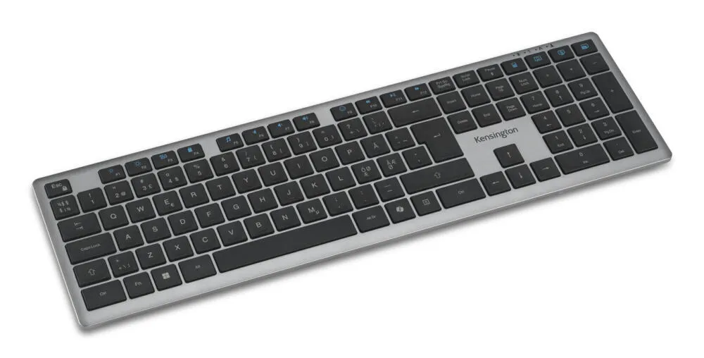 Kensington K75408PN Ev / Ofis RF Kablosuz + Bluetooth QWERTY Gri Klavye