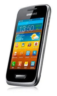 Samsung Wave Y 8,13 cm (3.2") Tek SIM Bada 2.0 3G Siyah Akıllı Telefon