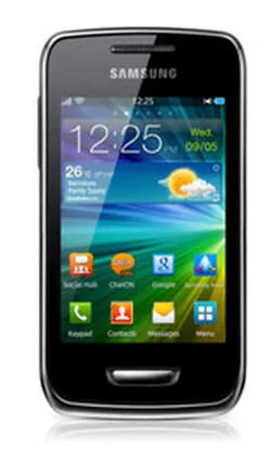 Samsung Wave Y 8,13 cm (3.2") Tek SIM Bada 2.0 3G Siyah Akıllı Telefon Thumbnail 3